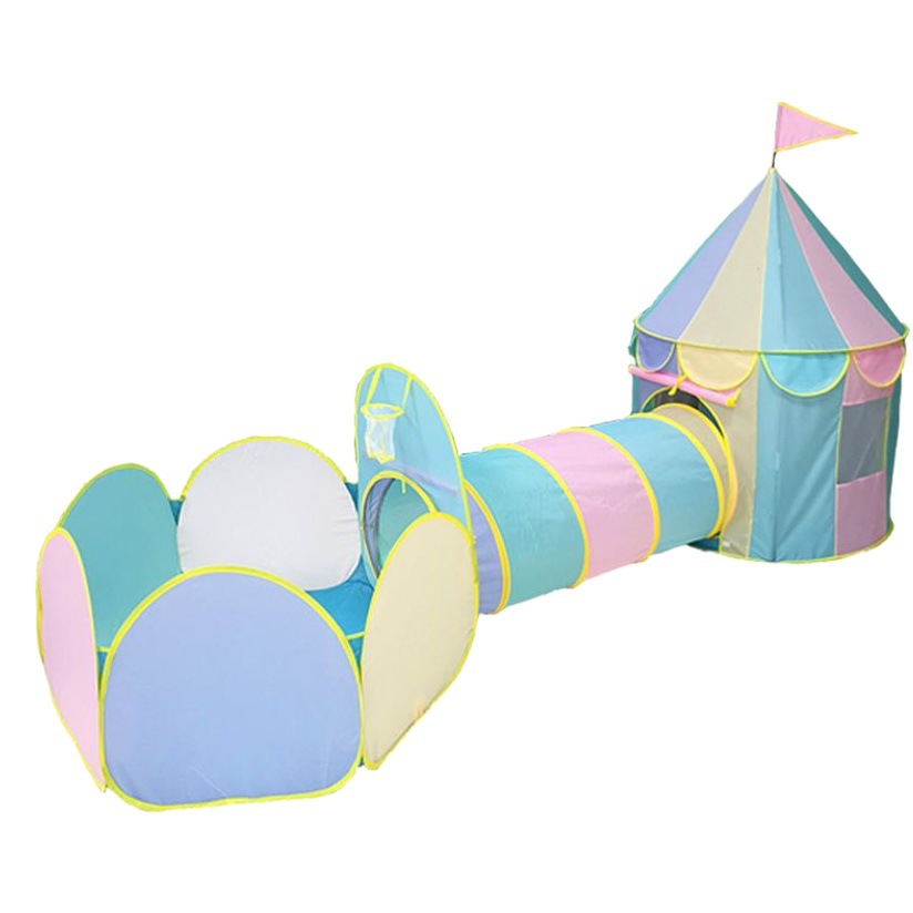 Tienda de los niños interior entrenamiento escalada sensorial kindergarten equipo educación temprana plegable macaron costura princesa