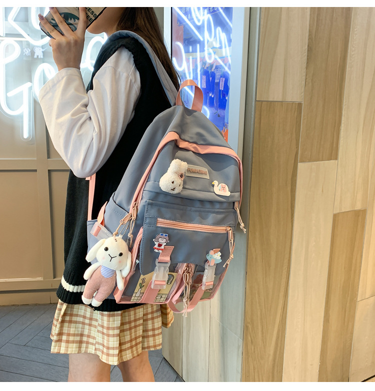 حقيبة مدرسية على الطراز الكوري display picture 15