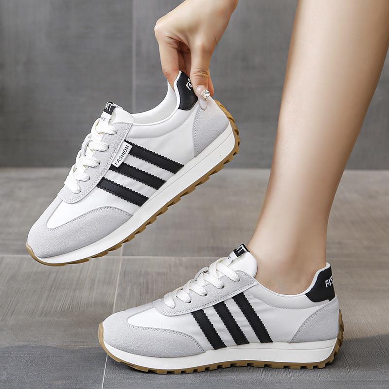 2025 New Summer Agande Training Shoes Thick-Soled Women's Thin Mesh Breathable Versatile Running Sports and Leisure Shoes