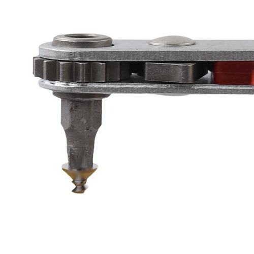 Bi-directional ratchet flat head bent head screwdriver mini ratchet wrench screwdriver cross one word hexagonal screwdriver 