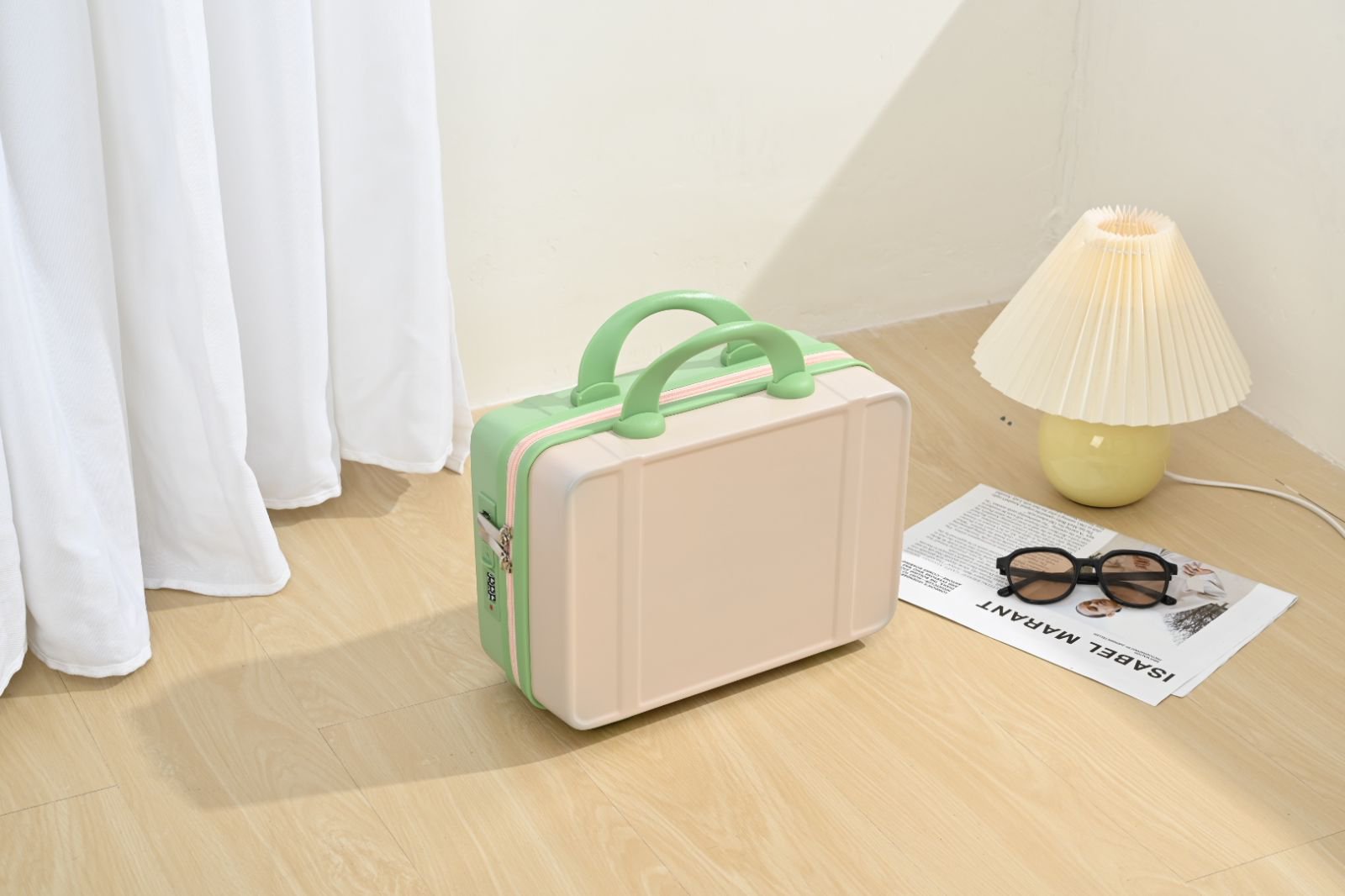 핑크와 그린 컬러 매칭