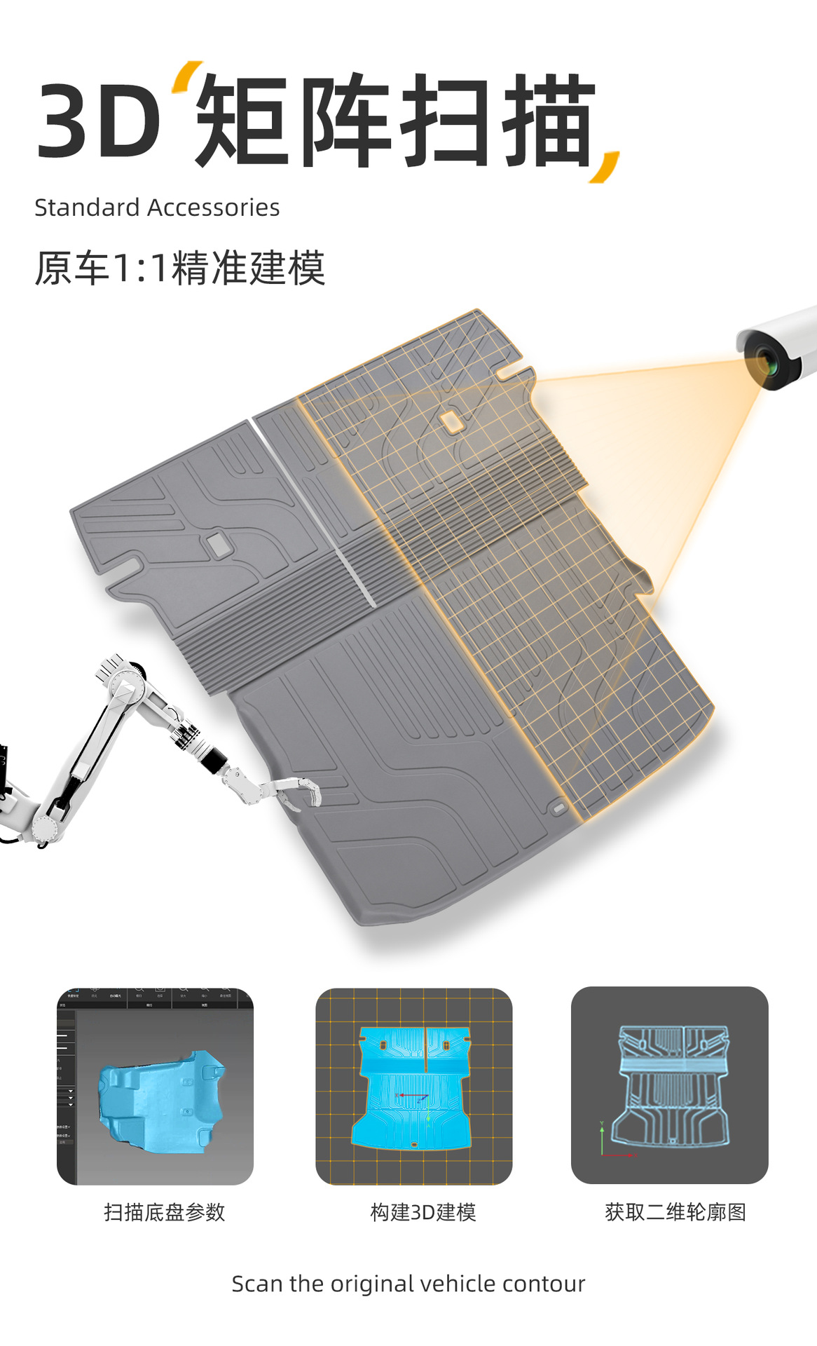 Suitable for Leapmotor A10 trunk mat, 26 models of car-specific TPE car trunk mats