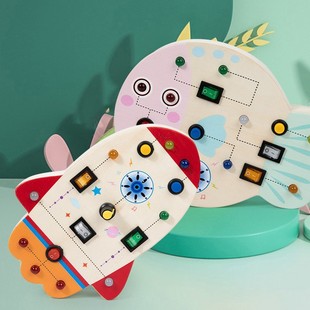 Busyboard Kidsren Busy Board DIY Accessories Baby Family Montessori Early Education Toys Sensory Training No