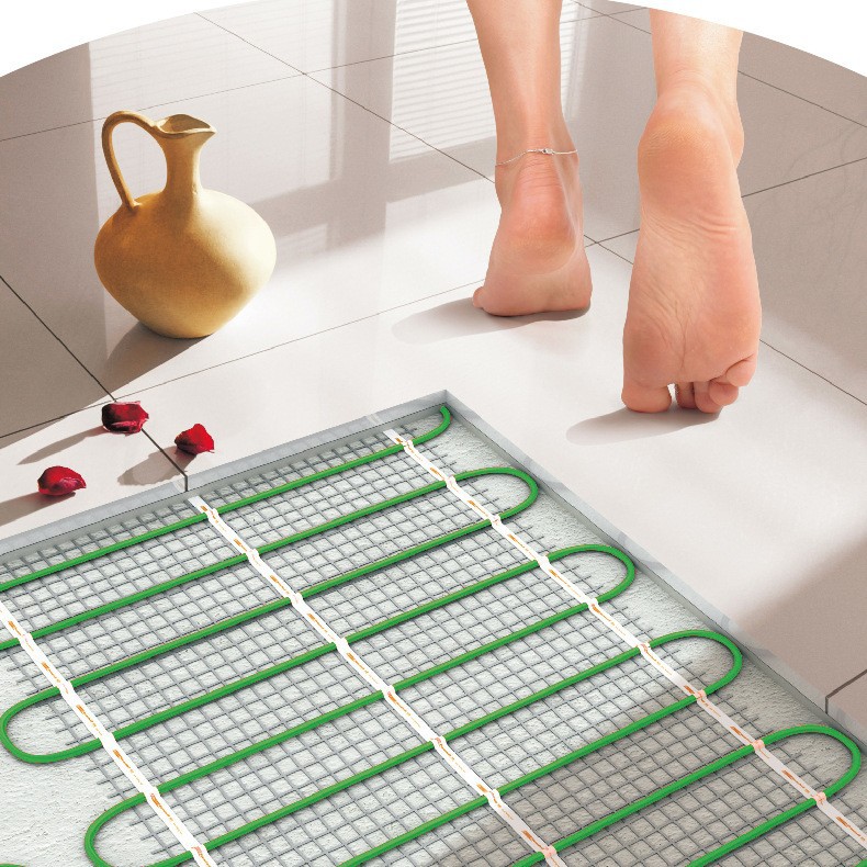 暖力特电地暖家用全套设备碳纤维发热线电缆石墨烯养殖地热系统