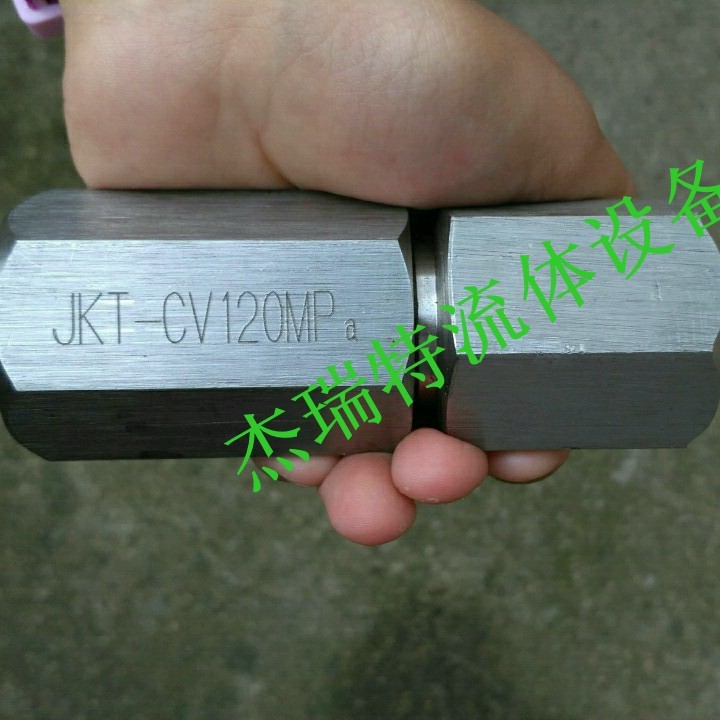 杰瑞特非标420MPa超高压止回阀单向阀 逆止阀