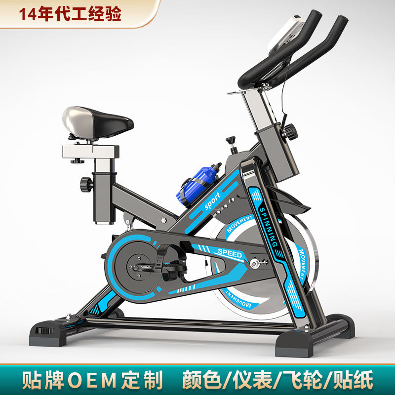 Regalos transfronterizos para absorción de choque bicicleta dinámica mudo ejercicio bicicleta interior bicicleta equipo deportivo pérdida de peso casa
