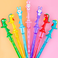Windmill bubble machine, bubble Western sword bubble water refills, children's park kiosk supply wholesale bubble water sticks