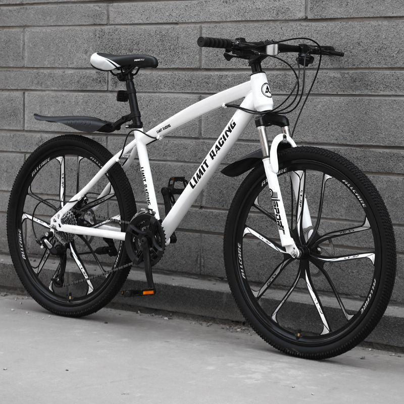 -Белый-Десятиножный интегрированный колесо- 26inch -21 скорость --- Завод Zhixuan