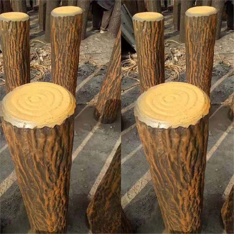 广西南宁区水泥仿木桩市政工程绿化带坚固美观抗风化本地直发​