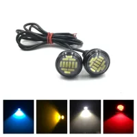 Трансграничная горячая продажа автомобильная светодиодная лампа 4014 12SMD 23MM Eagle Eagle ультратонкая водонепроницаемая 23MM 12 лампа