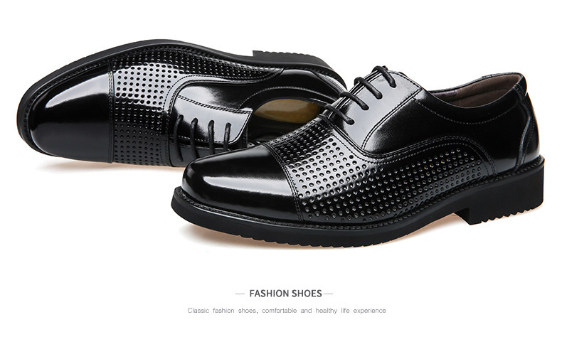 Scarpe eleganti uomo in pelle verniciata per cerimonia e ufficio_voghion.com