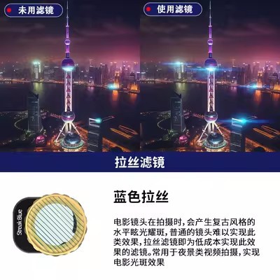 Adecuado para Dajiang Mini4Pro Filtro de protección de lente UV CPL polarizado ND8 reducción de luz mini lente UV no tripulado