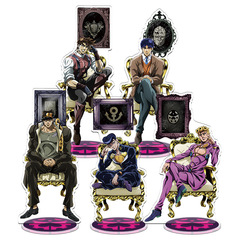 シームレスサンドイッチCNC精雕JOJOの奇妙な冒険アニメ店周辺アクリル立牌制品卸売り