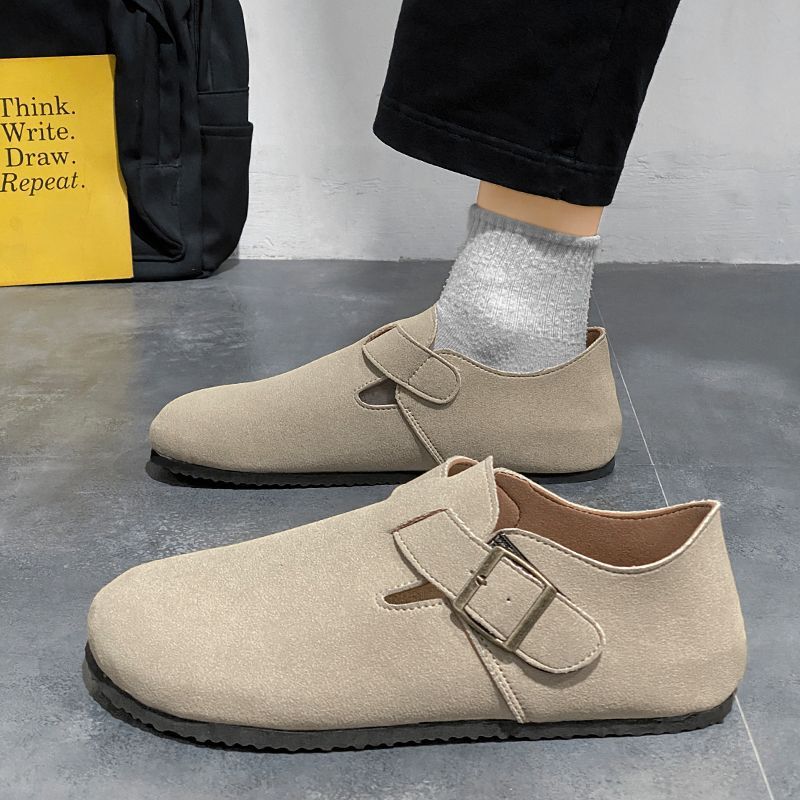 Birkenstock Men's Shoes 2025 Autum New Fashion Versatile Slip-On Shoes Breathable Deodorant Low-Cut Casual Sneakers