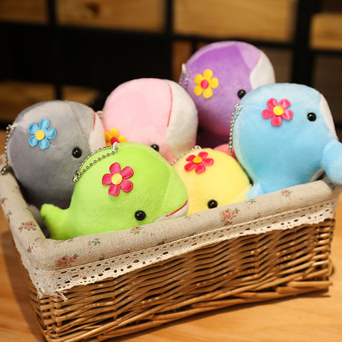 Simulated marine animal dolphin plush toy dolphin pendant whale wedding throwing event gift doll