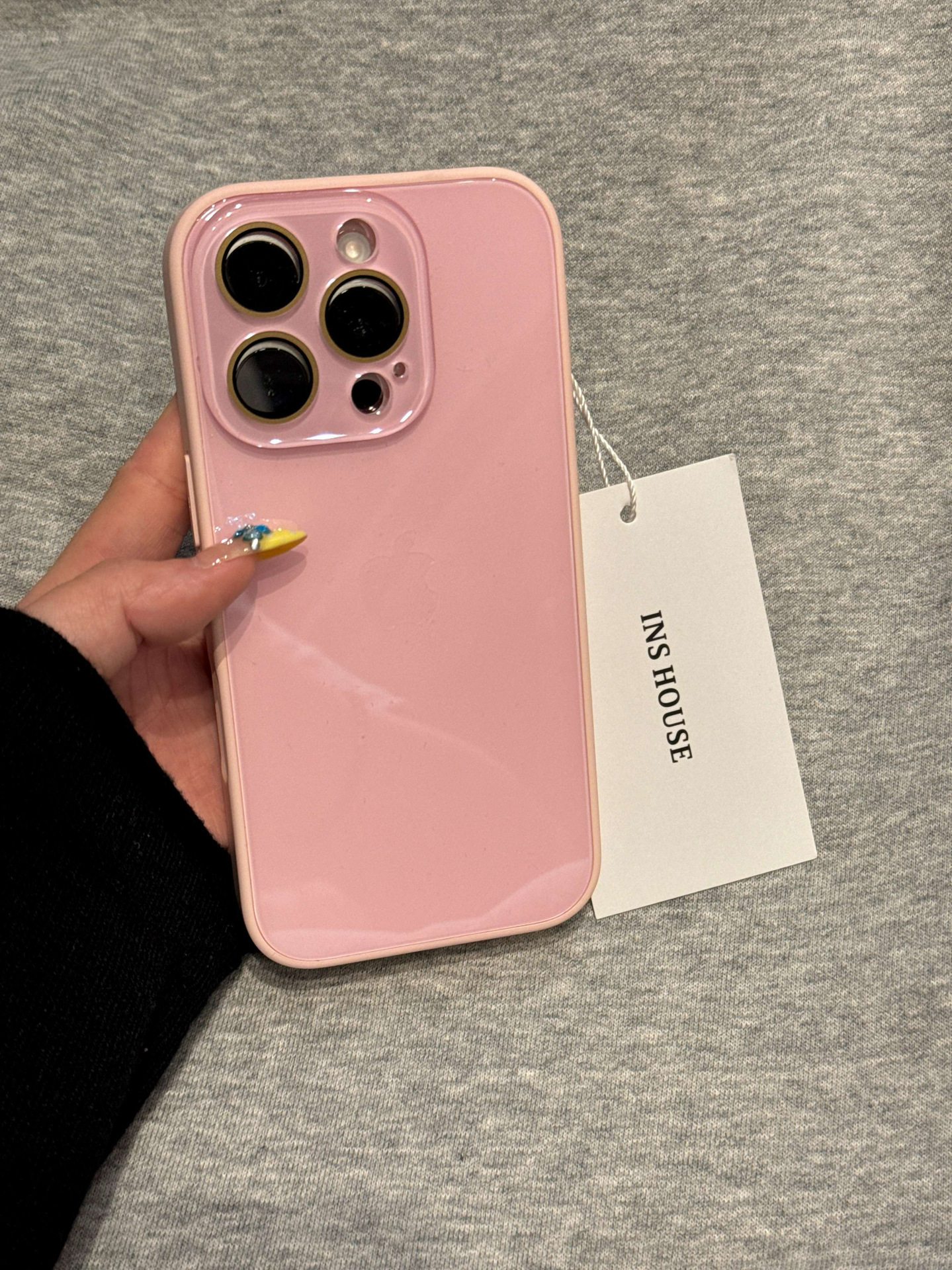 Clear Candy-colored Phone Case With Lens Protector For Iphone 16 Pro Max_voghion.com