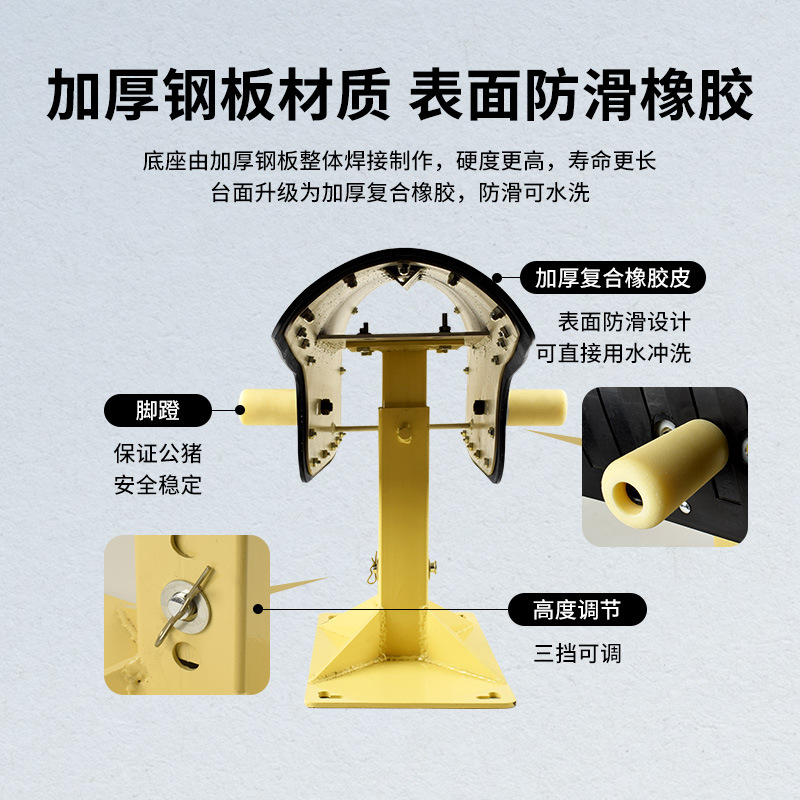 engrosar y pesar el cerdo macho para recolectar esperma de cerdo falso, tela esponja de cerdo falso, aparato de cría de cerdo de fertilización artificial