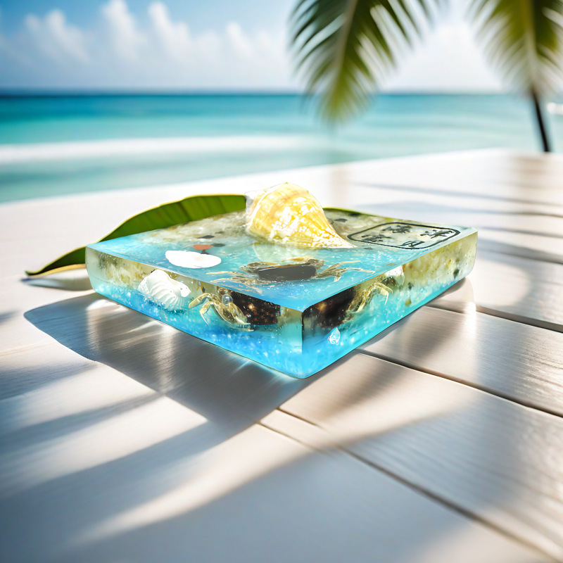 쉘 크랩 냉장고 강한 자기 흡입 3D 높은 색상 가치 수제 바다 바람 선물 기념품