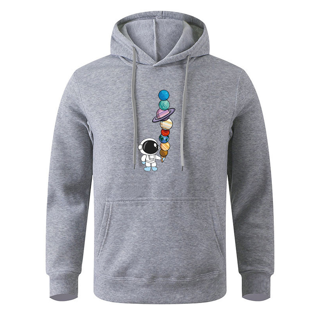 Men's Cartoon Hoodies Sweatshirt Autumn Long Sleeve Hooded S