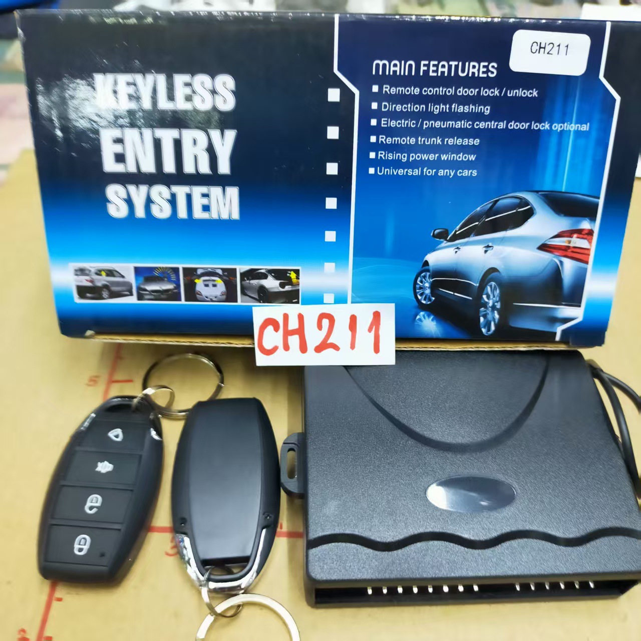 Car Anti-Theft Device Remote Control Central Locking System 8+6P Thailand Keyless Entry Keyless Ent