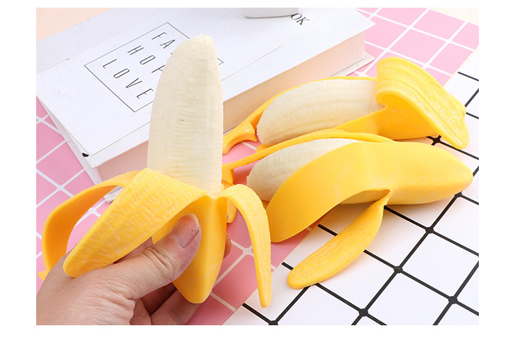 Fidget Toys Banana Plastic Toys display picture 2