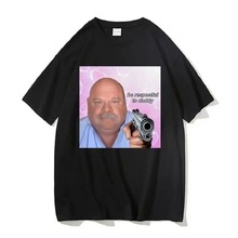 【欧码棉T】Bertram sei respektvoll gegenüber Papa T-Shirt