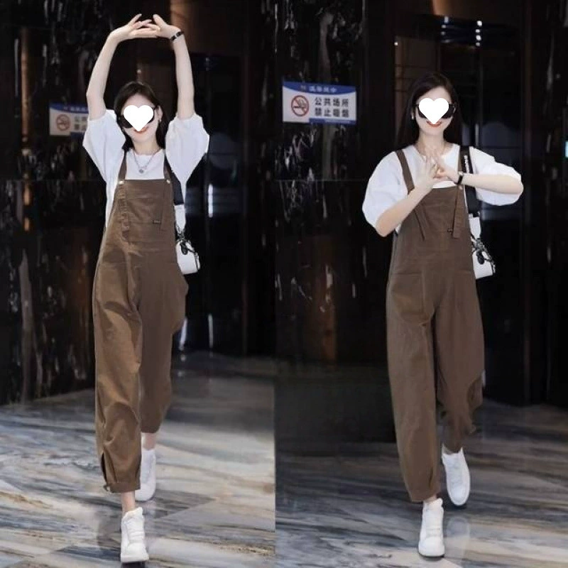 [5733 похвалы от людей] Набор брюк с поясом иностранного газа