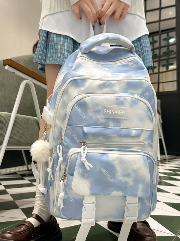 子供用ランドセル、小学生女子、中学生絞り染め高価値大容量ランドセル、カスタマイズ卸売バックパック|undefined