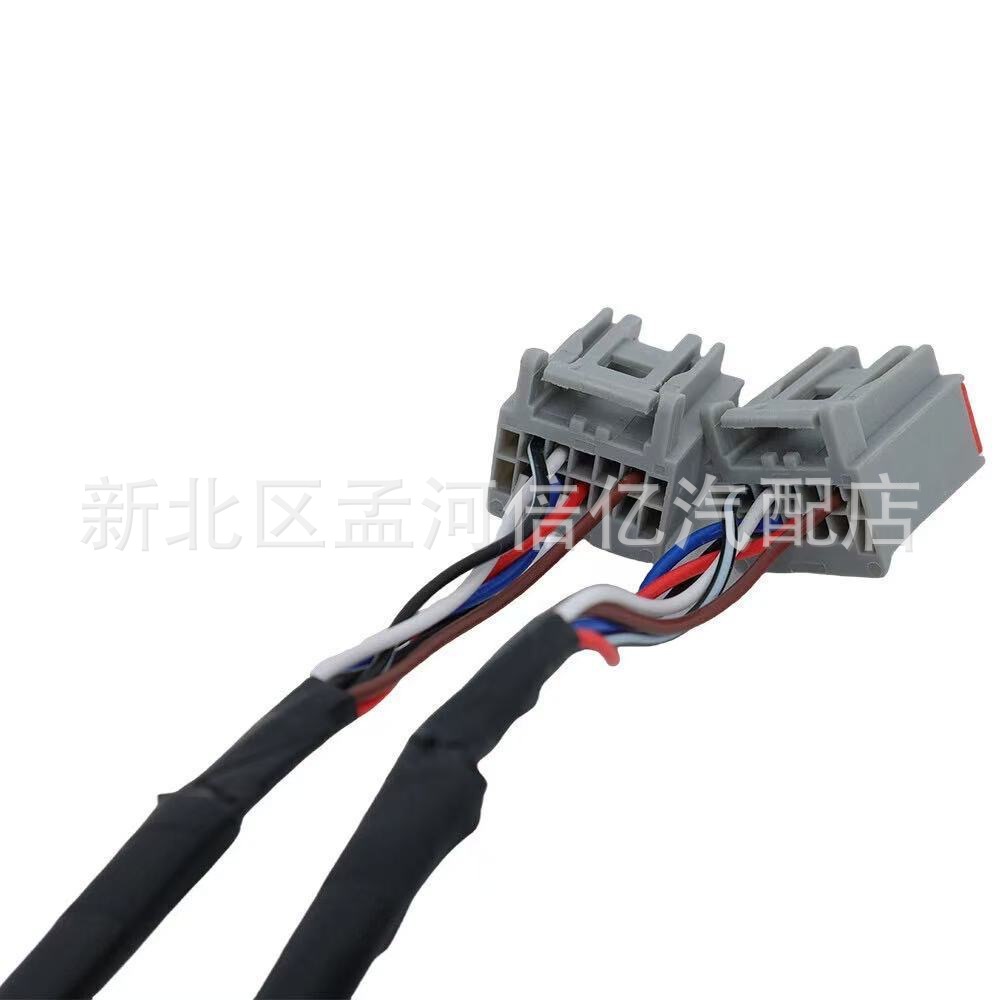 Suitable for Ford Fiesta Mk7 13-17 Rearview Mirror Assembly with Heating, 6 Wires, 10 Holes, and Reversing Mirror Assembly