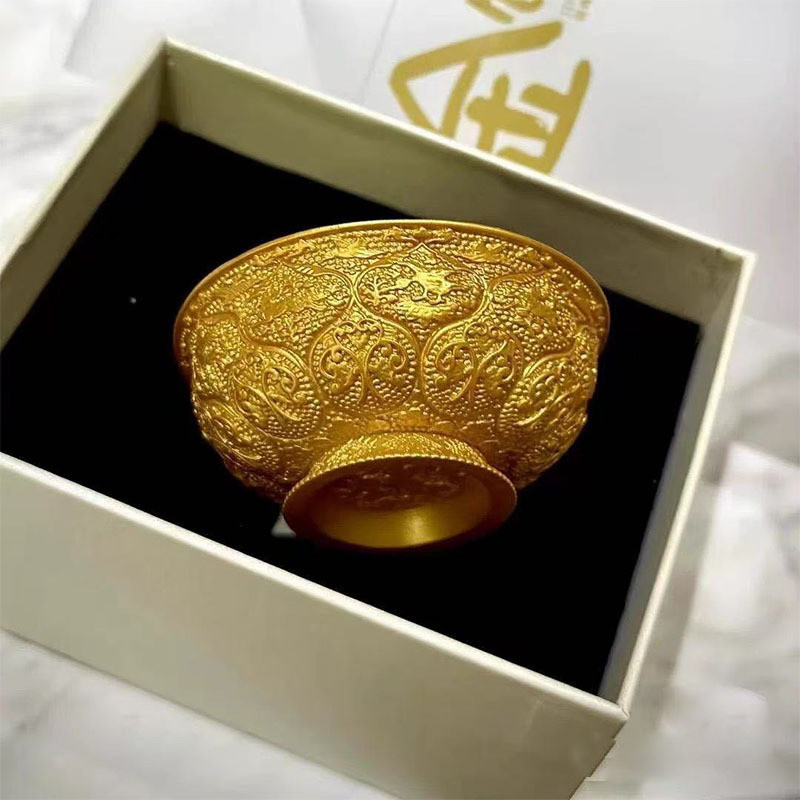 陝西省歴史博物館冷蔵庫マグネットオシドリ蓮の花びら西安金飯碗文化創造唐模様のお土産|undefined