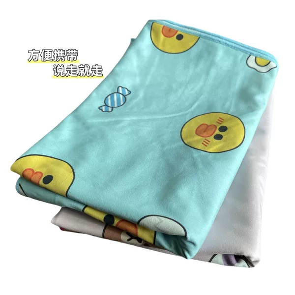 Yoga Towel Absorbs Sweat and Prevents Slipping, Professional Yoga Mat, Thick Printed Towel, Rest Blanket, Non-Slip, Portable