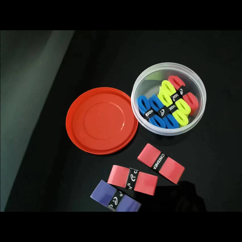 필름 천공 플랫 배드민턴 라켓 손 접착제 땀 흡수성 미끄럼 방지 손 접착제