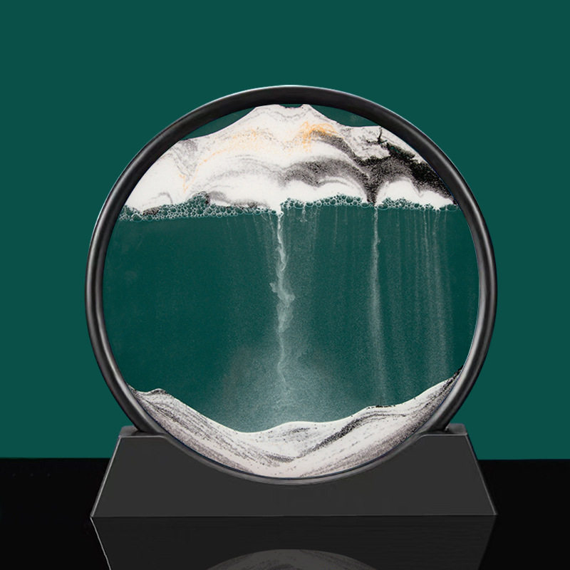 Cuadro de Arena Movediza, Decoración Creativa Antiestrés, para Sala o Bar