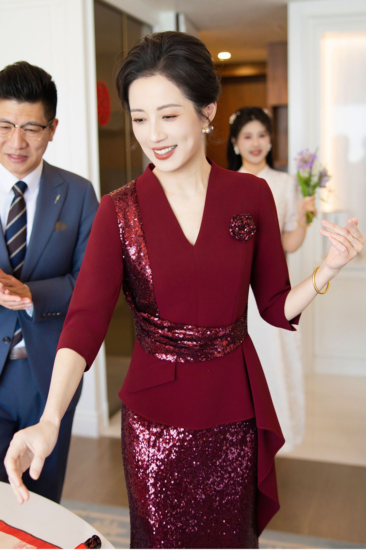 Zhili Mother-in-law Cheongsam 2026 New Model For Young Mothers, Wedding Banquet Outfit, Light Luxury Design, Slimming_ecoleips.com