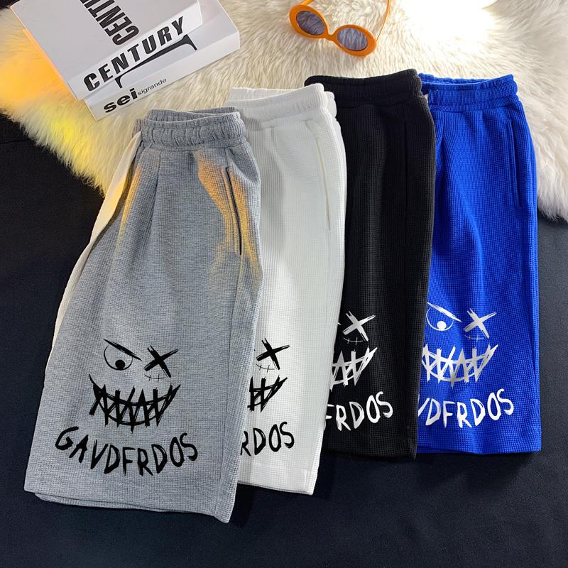 Explosions! Blanket Tile Waffle Casual Pants Men's Sweatpants Men's Shorts Men's Beach Pants HD284-P25