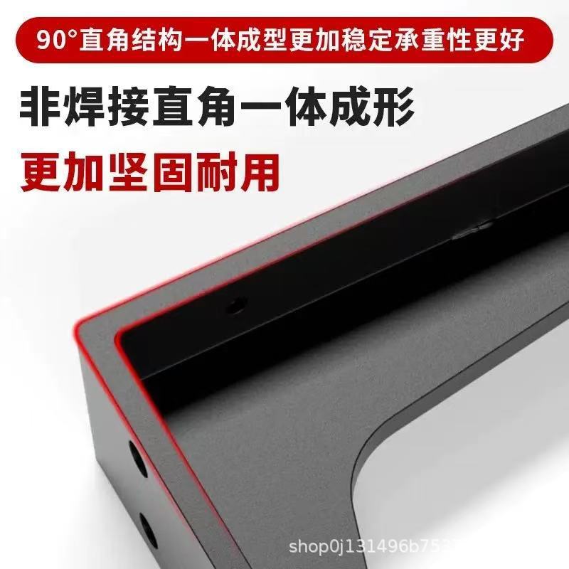 厚みのある三角ブラケット、壁掛けブラケット、幅広一体成型三角鉄ブラケット、固定ブラケット、棚受け