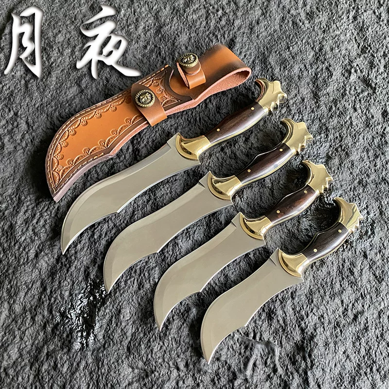 Латунная ручка из нержавеющей стали черного дерева ebony sandalwood, ручка, нож в кармане, сделай сам