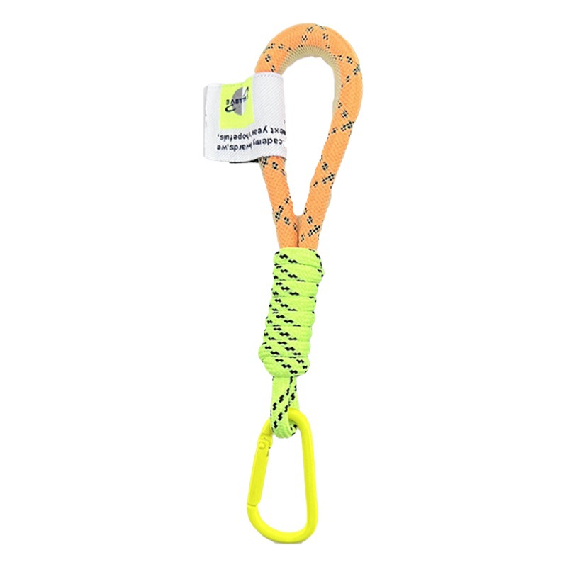 Llave de coche de dos colores, hebilla de cuerda de mano de malla, llavero tejido, bolso ins de moda, jeans, accesorios personalizados