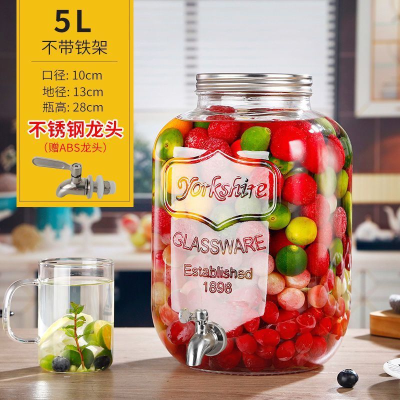圆柱形玻璃鱼缸带水龙头可防水客厅玄关办公桌面茶几创意小型金鱼|undefined