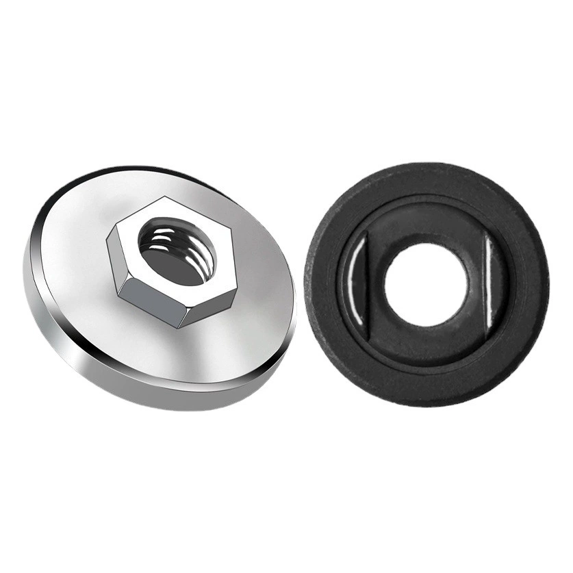 100-типа прижимная пластина для угловых шлифовальных машин универсальная шлифовальная верхняя прижимная пластина Шестигранная гайка с четырьмя отверстиями Электрический инструмент фанера оптом