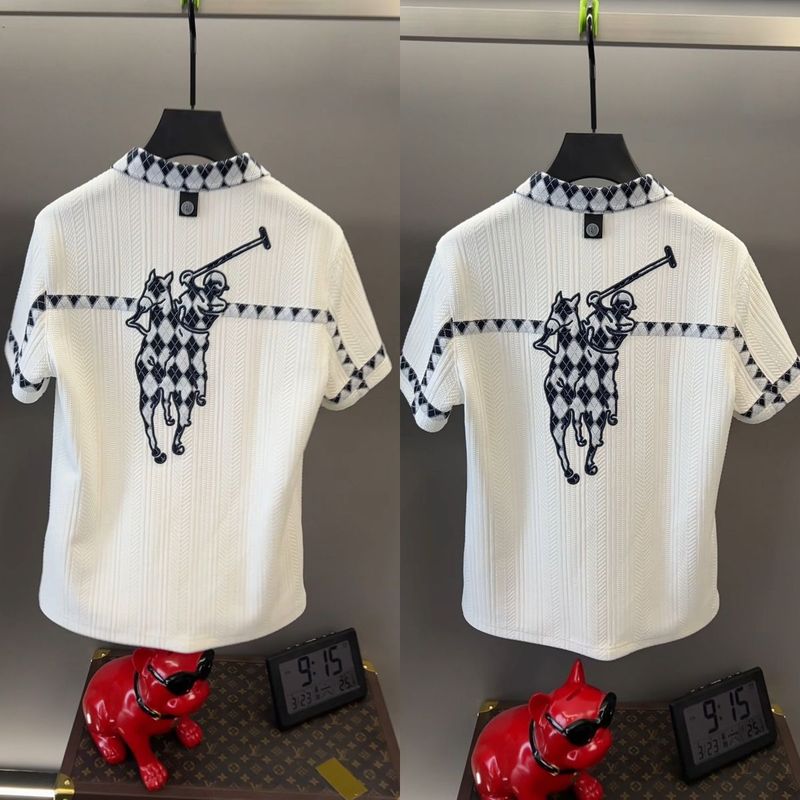 【高品質】新作ハイエンド高級夏半袖男女同型TシャツヨーロッパステーションTシャツイン|undefined