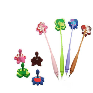 Manufacturers Develop and formulate personalized ballpoint pen cartoon gift pen with magnet adsorption function for refrigerator stickers