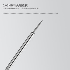 Sandi Yipin Acne Needle to Remove Blackhead Needle to Remove and Squeeze Acne Stainless Steel Acne Needle Double-ended Beauty Needle Tool