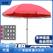 商用摆摊伞超大号圆伞户外遮阳伞太阳伞大型庭院大雨伞圆伞地摊伞