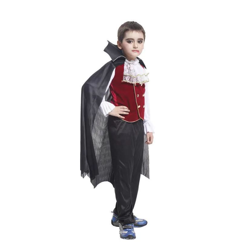ハロウィンコスチューム 子供用吸血鬼コスチューム パーティー仮装服 コスプレ 欧米風|undefined