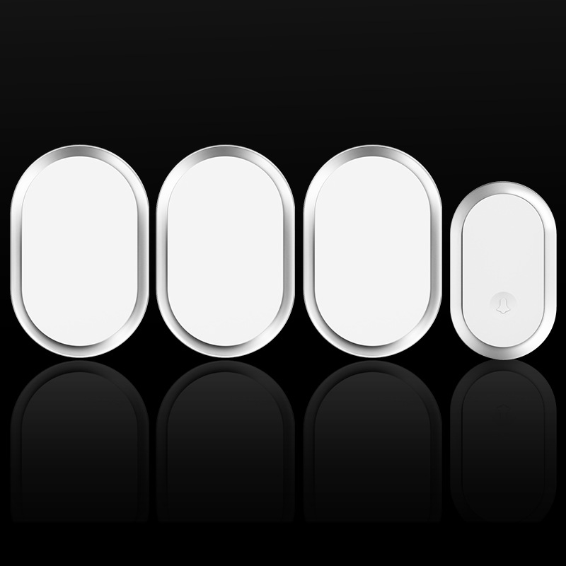 智能无线电门铃家用门铃一拖三远距离电子遥控无线门铃呼叫器防水