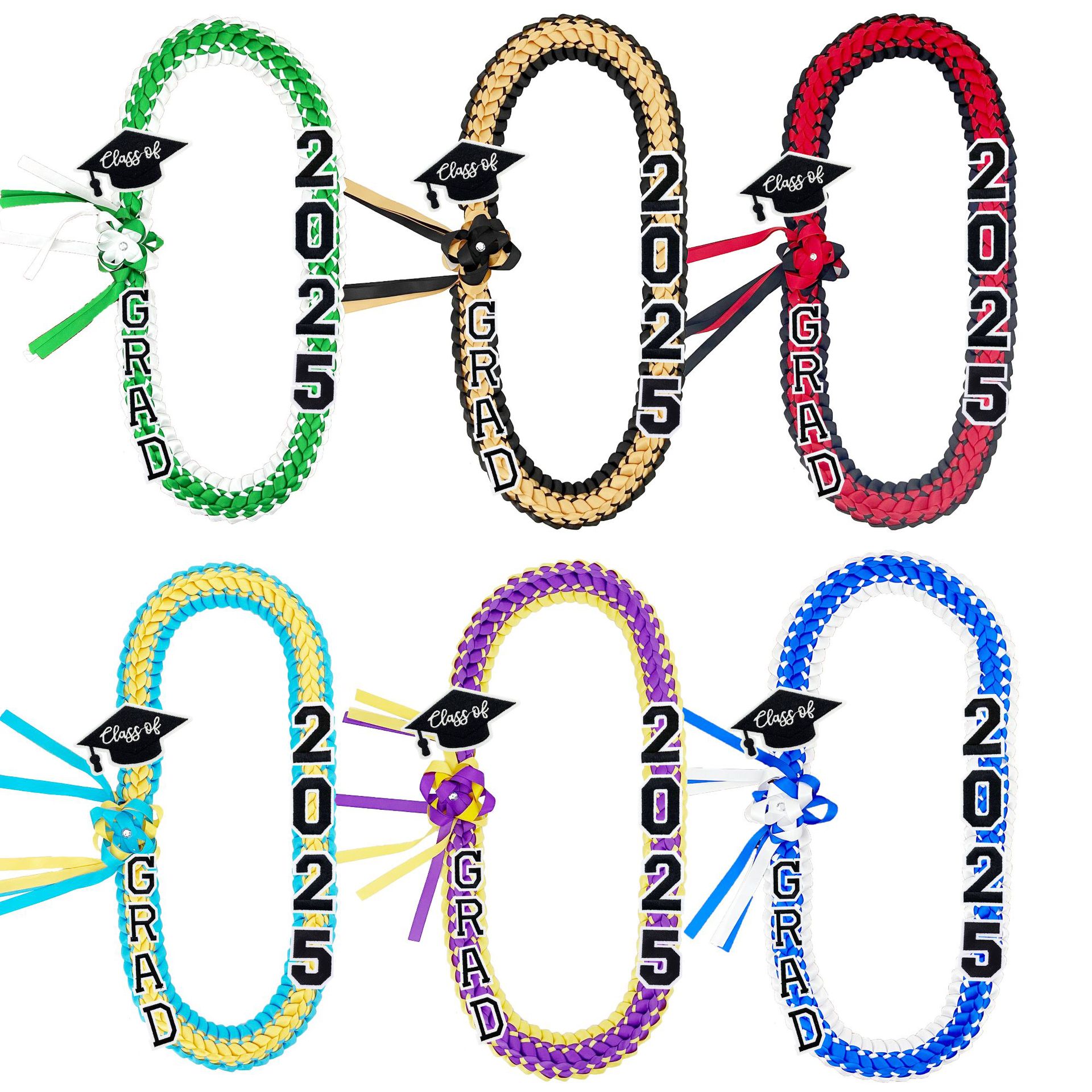 Cross-border Amazon Explosions Wholesale 2024 Graduation Gift Belt Wreath Ribbon Multi-color Handmade Honor Rope suit