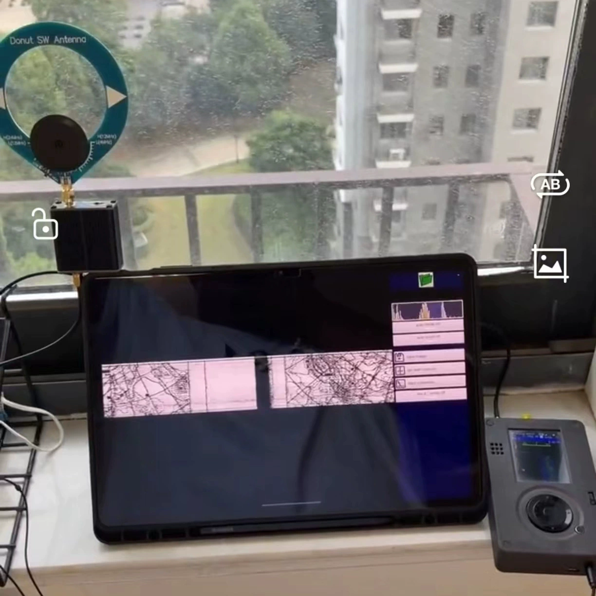 Усилитель высокого сопротивления плюс антенна- donut для SDR рации HackRF OneDonut антенна