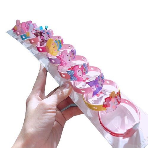 New cartoon children's bracelet Korean baby princess jewelry bangle girl cute accessories birthday gift wholesale
