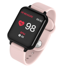 智能手表B57心率血壓監測手機消息提醒時尚運動計步藍牙手表廠家